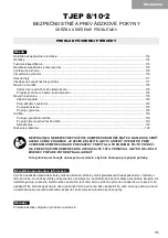 Предварительный просмотр 115 страницы Kyocera TJEP 8/10-2 Safety And Operation Instructions