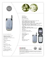 Kyocera Topaz KX7 Brochure предпросмотр