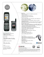 Предварительный просмотр 1 страницы Kyocera Xcursion KX160 Brochure