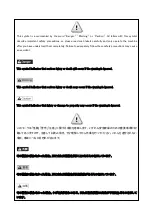 Preview for 3 page of Kyoeisha Baroness LM315GC Assembly And Installation Manual