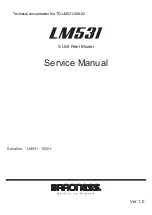 Kyoeisha Baroness LM531 Service Manual preview