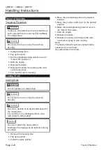 Preview for 52 page of Kyoeisha BARONESS LM56GC Owner'S Operating Manual