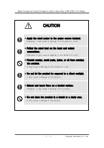 Предварительный просмотр 4 страницы Kyongbo Electronics GDR-AEF01 Manual