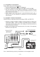 Предварительный просмотр 17 страницы Kyoritsu Electrical Instruments Works, Ltd. KEW 6010B Instruction Manual