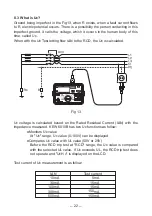 Предварительный просмотр 24 страницы Kyoritsu Electrical Instruments Works, Ltd. KEW 6010B Instruction Manual