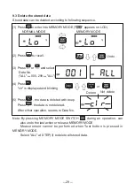 Предварительный просмотр 31 страницы Kyoritsu Electrical Instruments Works, Ltd. KEW 6010B Instruction Manual