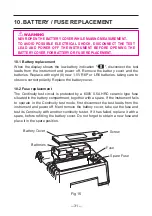 Предварительный просмотр 33 страницы Kyoritsu Electrical Instruments Works, Ltd. KEW 6010B Instruction Manual