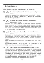 Предварительный просмотр 13 страницы Kyoritsu Electrical Instruments Works 5000 Instruction Manual