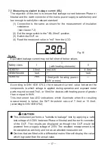 Предварительный просмотр 19 страницы Kyoritsu Electrical Instruments Works 6200 Instruction Manual