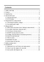 Preview for 2 page of Kyoritsu Electrical Instruments Works KEW 3126 Instruction Manual