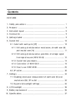 Предварительный просмотр 2 страницы Kyoritsu Electrical Instruments Works KEW 4506 Instruction Manual