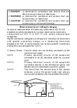 Предварительный просмотр 4 страницы Kyoritsu Electrical Instruments Works KEW 4506 Instruction Manual