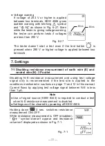 Предварительный просмотр 35 страницы Kyoritsu Electrical Instruments Works KEW 4506 Instruction Manual