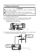 Предварительный просмотр 16 страницы Kyoritsu Electrical Instruments Works KEW3431 Instruction Manual