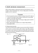 Предварительный просмотр 39 страницы Kyoritsu Electrical Instruments Works KEW6024PV Instruction Manual