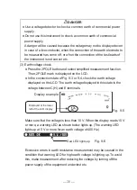 Предварительный просмотр 41 страницы Kyoritsu Electrical Instruments Works KEW6024PV Instruction Manual