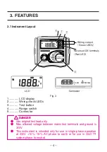 Preview for 6 page of KYORITSU 4116A Instruction Manual And Users Manual