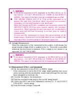 Preview for 13 page of KYORITSU 4118A Instruction Manual