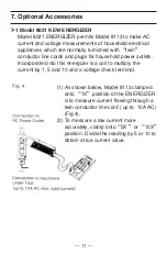 Preview for 13 page of KYORITSU 8113 Instruction Manual