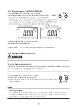 Предварительный просмотр 19 страницы KYORITSU KEW 1051 Instrucion Manual