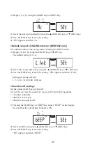 Предварительный просмотр 31 страницы KYORITSU KEW 1051 Instrucion Manual