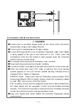 Preview for 18 page of KYORITSU KEW 3127 Instruction Manual