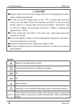 Preview for 6 page of KYORITSU KEW 3128 Instruction Manual