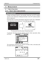 Preview for 21 page of KYORITSU KEW 3128 Instruction Manual