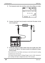 Preview for 24 page of KYORITSU KEW 3128 Instruction Manual