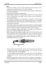 Preview for 27 page of KYORITSU KEW 3128 Instruction Manual