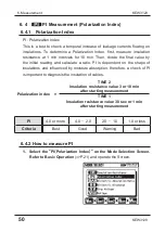 Preview for 50 page of KYORITSU KEW 3128 Instruction Manual