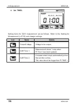 Preview for 56 page of KYORITSU KEW 3128 Instruction Manual