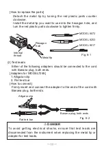 Предварительный просмотр 14 страницы KYORITSU kew 4300 Instruction Manual