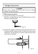 Предварительный просмотр 15 страницы KYORITSU kew 4300 Instruction Manual