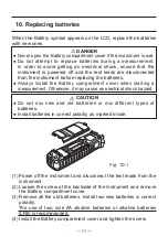 Предварительный просмотр 21 страницы KYORITSU kew 4300 Instruction Manual