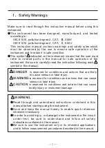 Preview for 3 page of KYORITSU KEW SNAP 2413R Instruction Manual