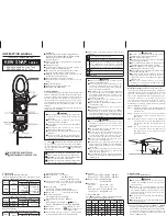 Preview for 1 page of KYORITSU KEW SNAP Series KEW2040 Instruction Manual