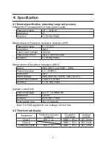 Preview for 11 page of KYORITSU KEW6201A Instuction Manual