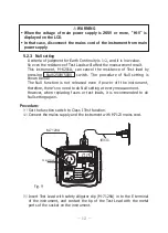 Preview for 14 page of KYORITSU KEW6201A Instuction Manual