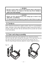 Preview for 27 page of KYORITSU KEW6201A Instuction Manual