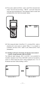 Preview for 20 page of KYORITSU KEW6205 Instruction Manual