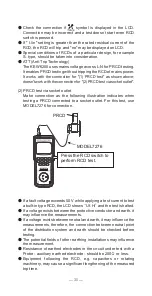 Preview for 36 page of KYORITSU KEW6205 Instruction Manual