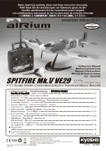 Предварительный просмотр 1 страницы Kyosho AIRIUM SPITFIRE MK.V VE29 Instruction Manual