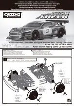 Kyosho Aston Martin Racing DBR9 Le Mans 2006 Instructions Manual preview