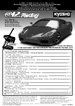 Preview for 1 page of Kyosho @12 Racing Instruction Manual