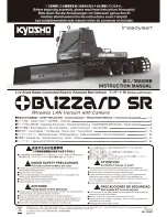 Предварительный просмотр 1 страницы Kyosho Blizzard SR Instruction Manual