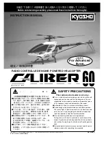 Kyosho Caliber 60 Instruction Manual preview