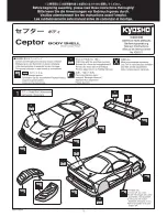 Kyosho Ceptor BodySet Instruction Manual preview