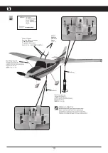 Предварительный просмотр 13 страницы Kyosho Cessna 182 Skylace VE29 Airium Instruction Manual