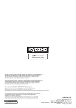 Предварительный просмотр 40 страницы Kyosho Cessna 182 Skylace VE29 Airium Instruction Manual